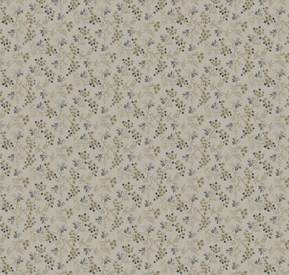 Stone Cottage Creeping Vine Gray by Pam Buda for Marcus Fabrics