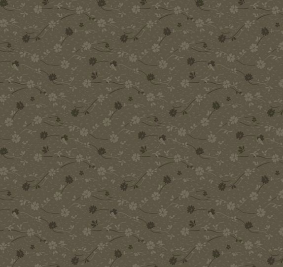 Stone Cottage Midnight Garden Taupe by Pam Buda for Marcus Fabrics