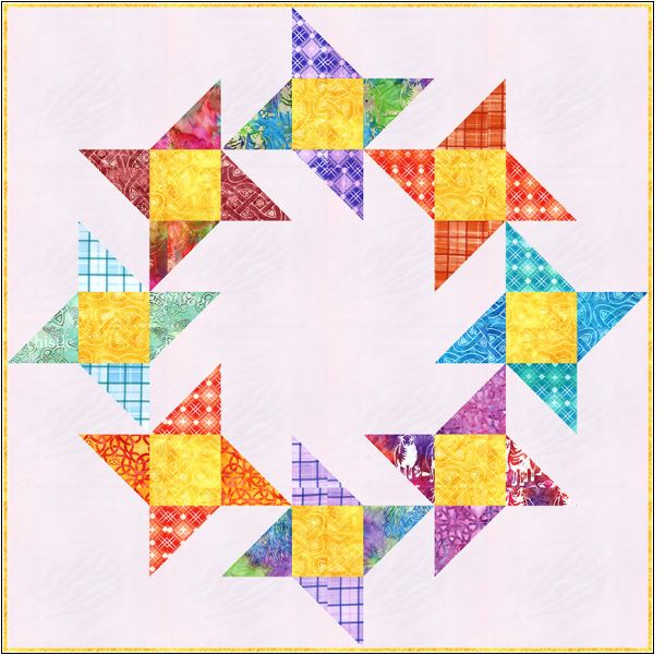 Friendship Wreath Quilt by Riley Blake Expressions
