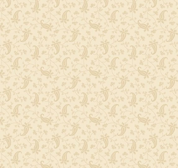 Stone Cottage Cottage Paisley Cream by Pam Buda for Marcus Fabrics