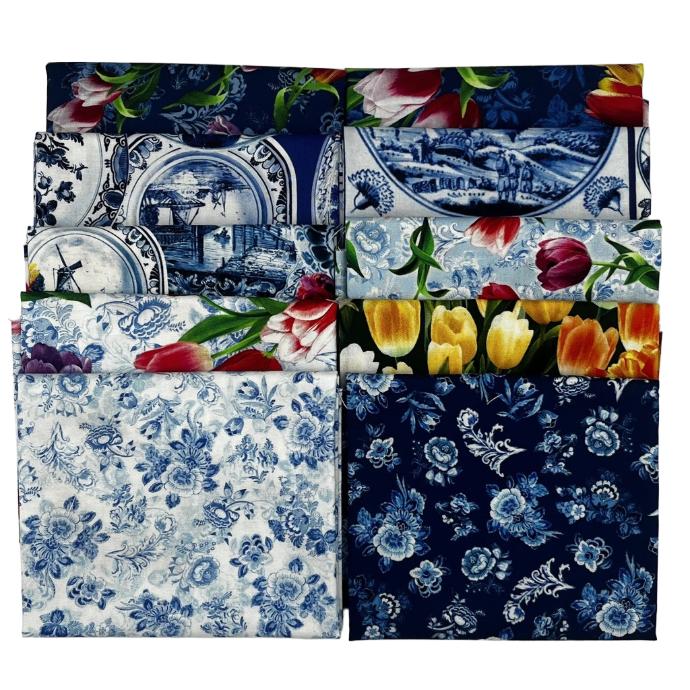 Spring in Delft Fat Quarter Bundle