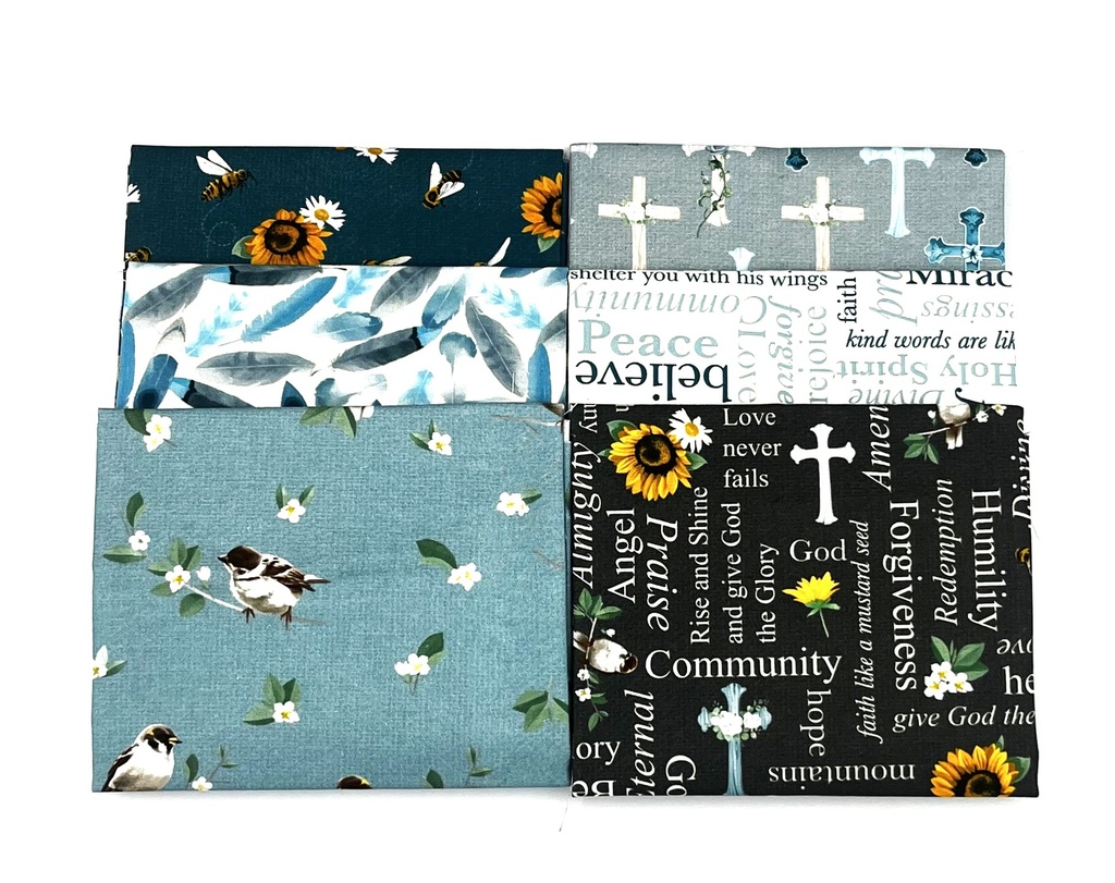 Love Never Fails Fat Quarter Bundle