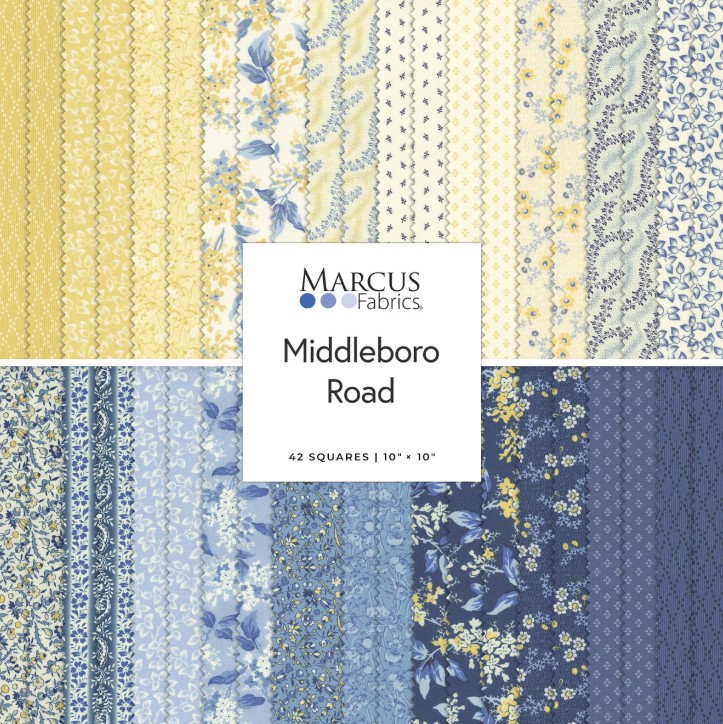 Middleboro Road Layer Cake from Marcus Fabrics