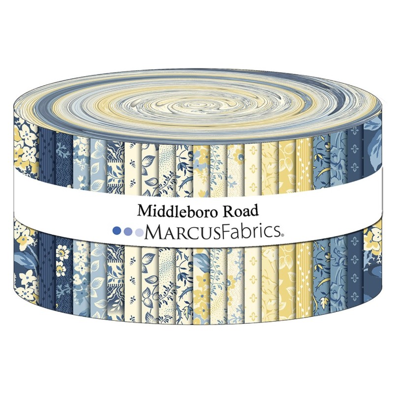 Middleboro Road Jelly Roll from Marcus Fabrics
