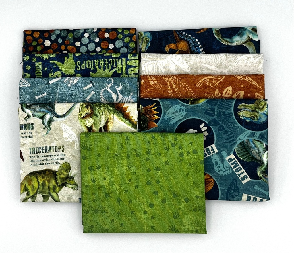Dino Roar Fat Quarter Bundle by Northcott