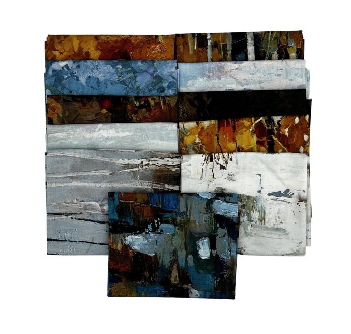 First Snow Fat Quarter Bundle from Northcott