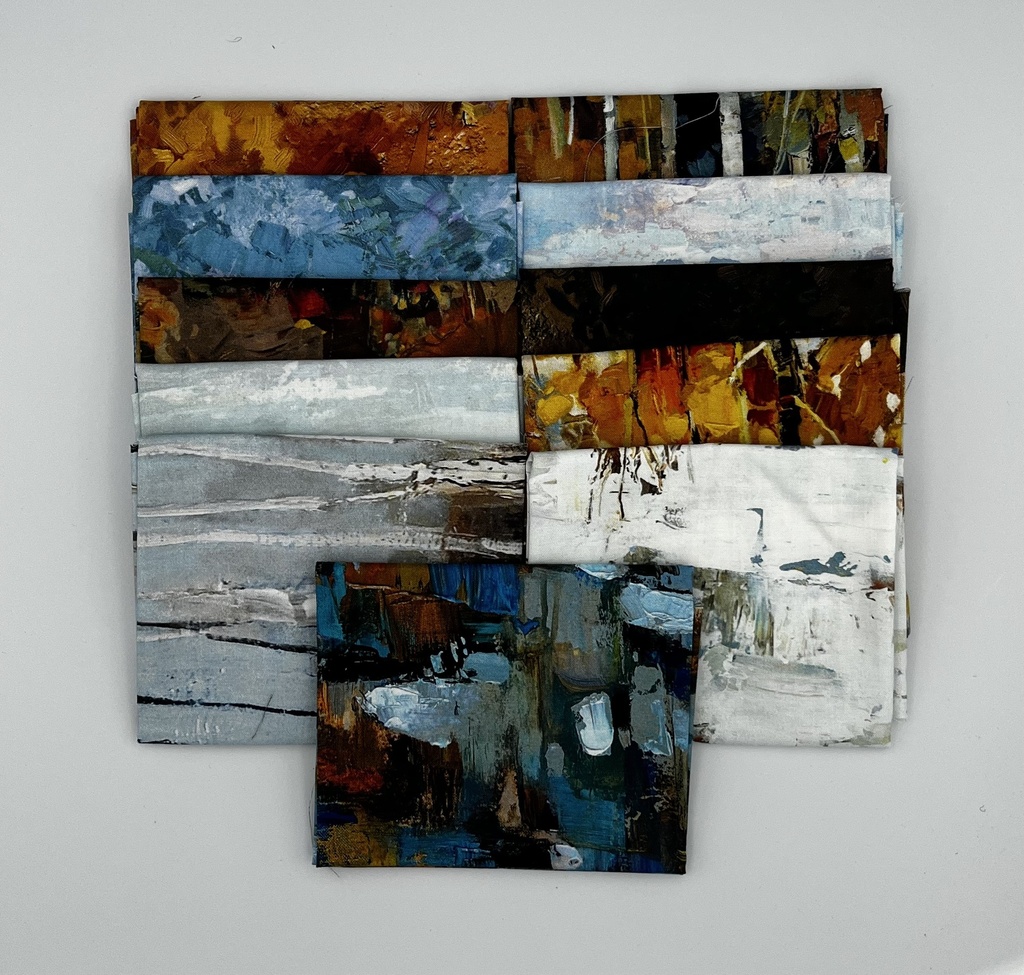 First Snow Fat Quarter Bundle from Northcott