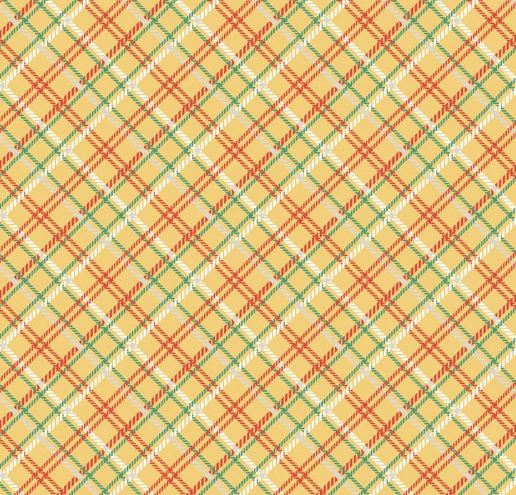 Simple Pleasures Plaid Yellow by American Jane for Riley Blake Designs