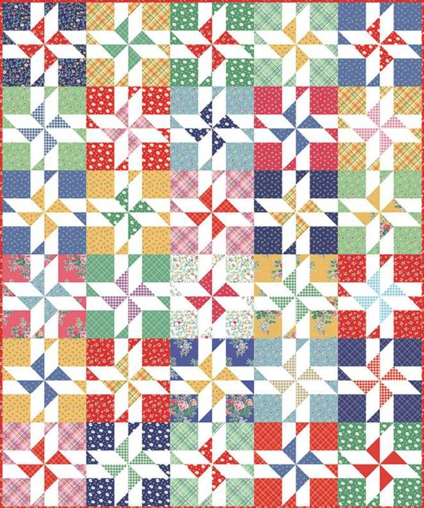 Skip a Beat Quilt Pattern from American Jane