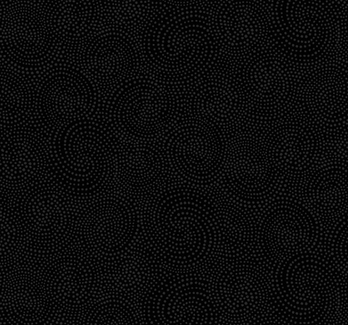 Twirl Dotty Spiral Black from Timeless Treasures
