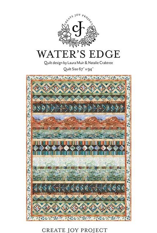 Water's Edge Quilt Pattern by Laura Muir
