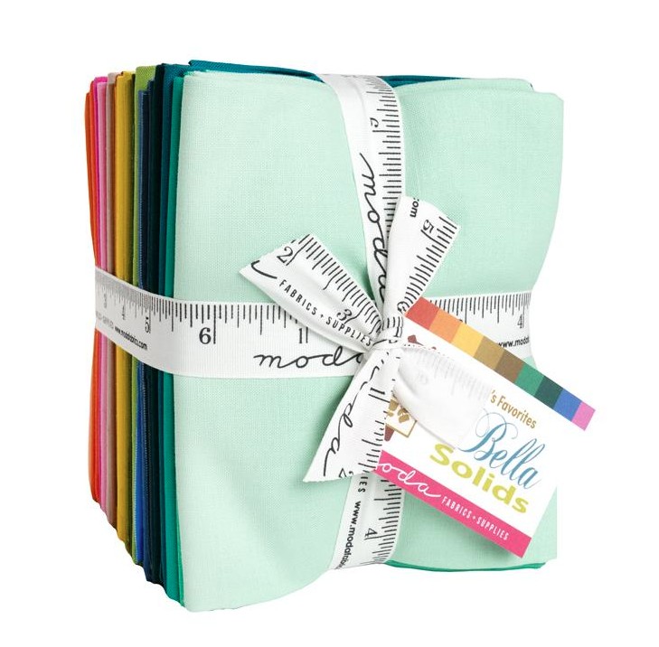 Elizabeth's Favorites Palette Bella Solids Fat Quarter Bundle