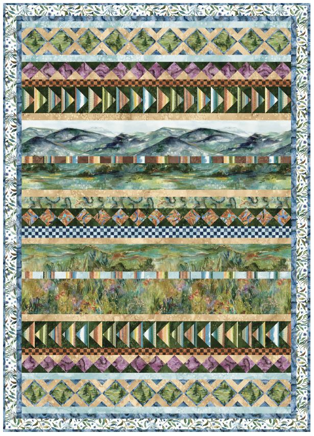 Water's Edge Quilt from Moda