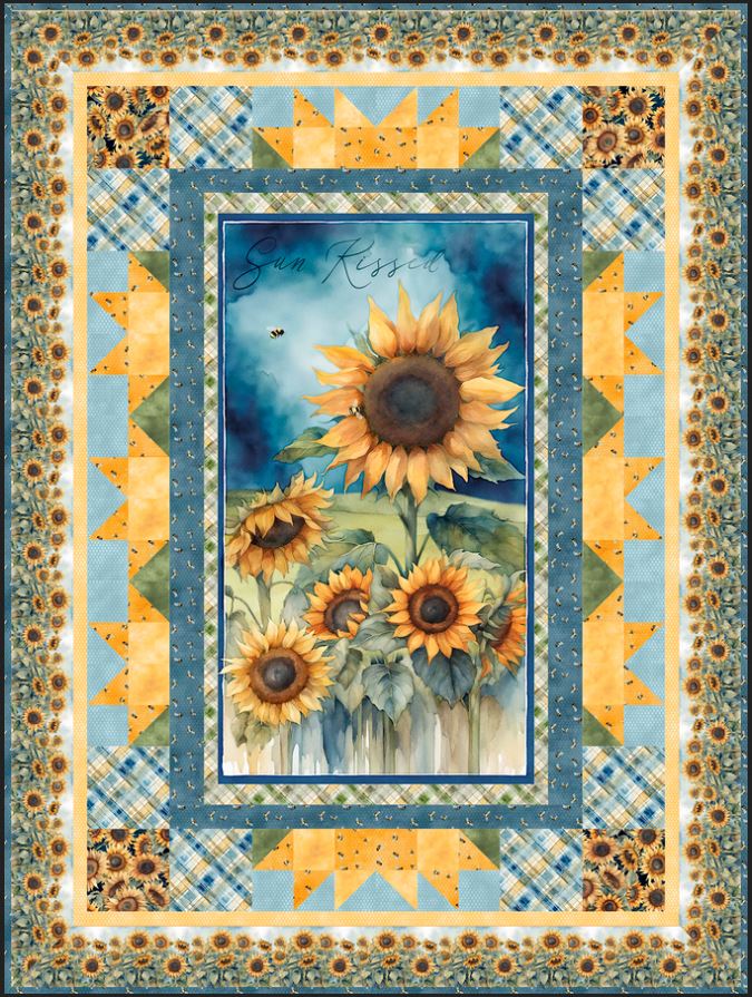 Sunkissed Quilt Kit by Nancy Mink from Wilmington