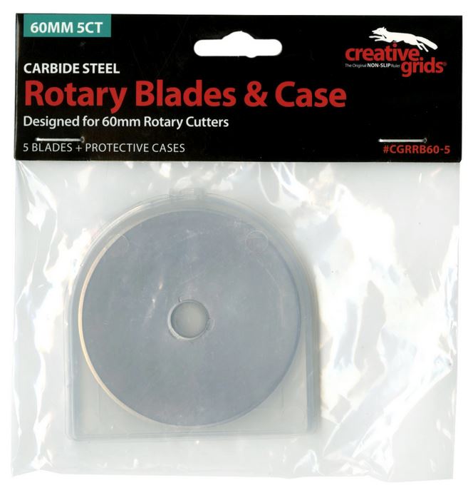Creative Grids 60mm Rotary Blade 5 pk