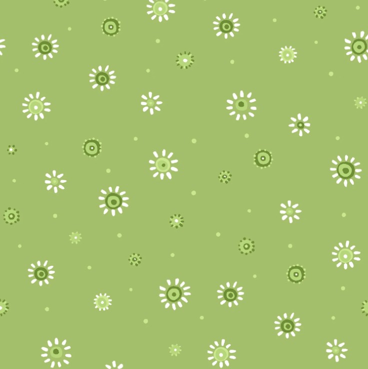 Susybee Basics Sunburst Dot Green from Susybee
