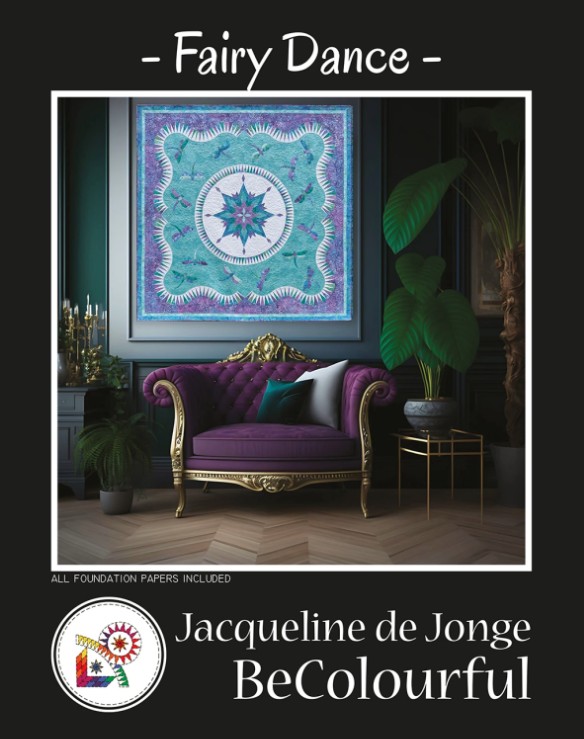Fairy Dance Quilt Pattern by Jacqueline De Jonge