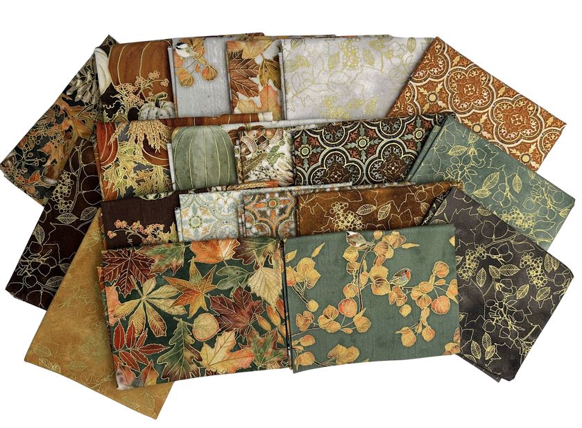 Warm Welcome Fat Quarter Bundle from Robert Kaufman
