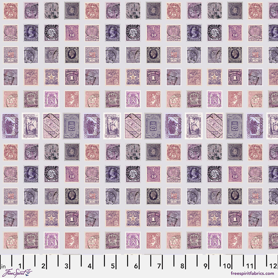 Palette Purple Stamps by Tim Holtz from FreeSpirit