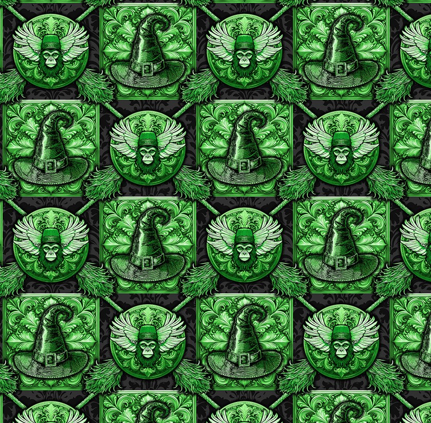 Good Together Insignia Green by Patrick Lose for Northcott Fabrics