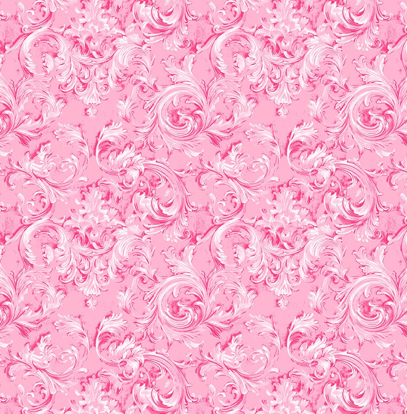 Good Together Flourish Pink by Patrick Lose for Northcott Fabrics