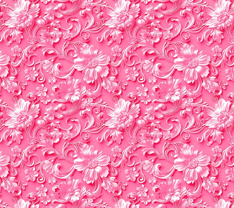 Good Together Baroque Damask Pink by Patrick Lose for Northcott Fabrics
