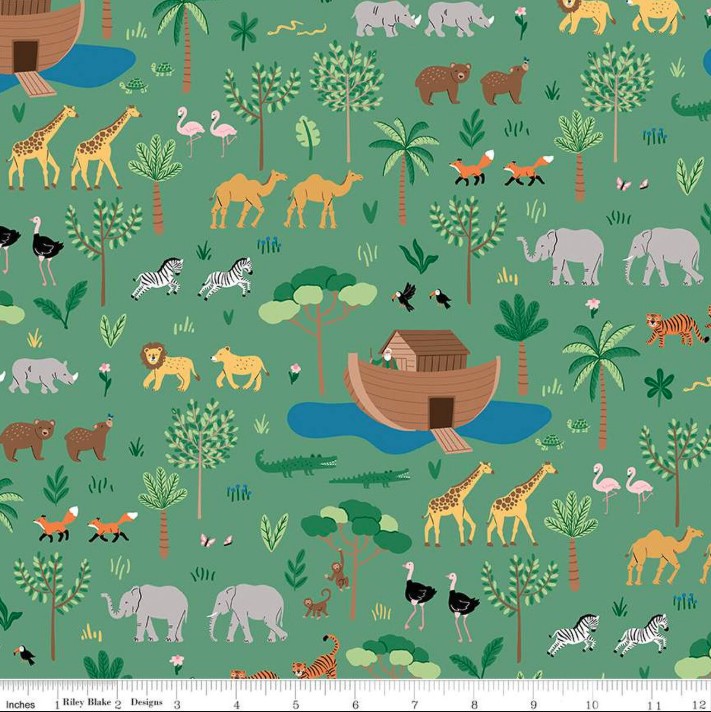 Two by Two Main Green from Riley Blake