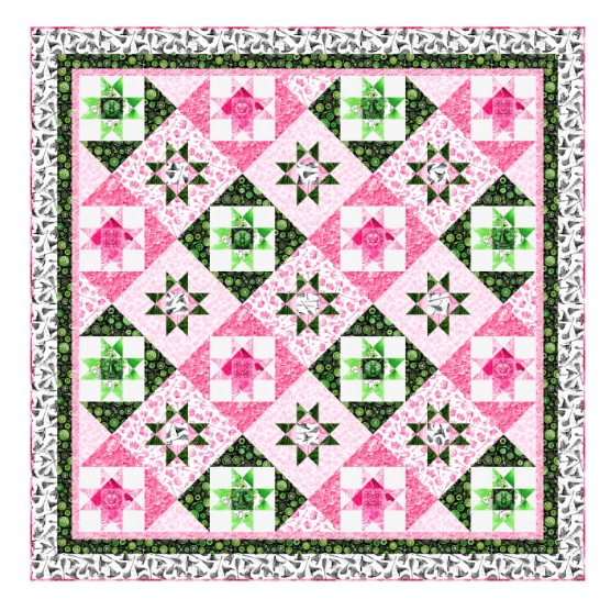 Spellbound Quilt Pattern from Lemon Quilts
