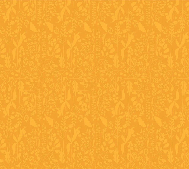 Insectarium Meander Gold by Tamara Kate for Windham Fabrics