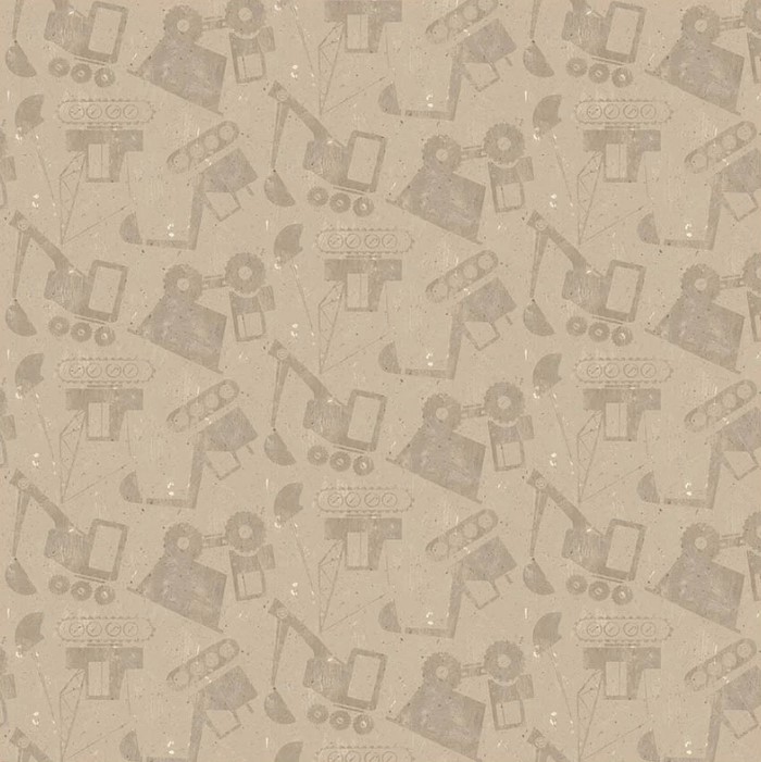 Diggers & Dozers Load by Load Cement from Windham Fabrics