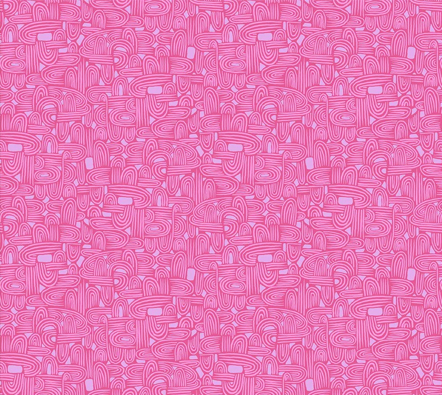 Insectarium Tunneling Violet by Tamara Kate for Windham Fabrics