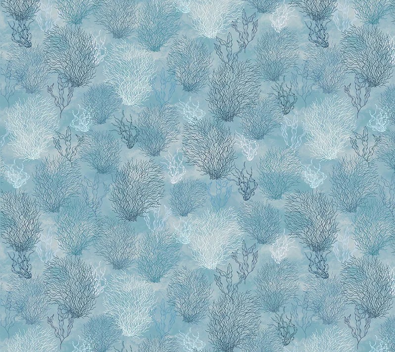 Ocean Song Coral Reef Ocean by Whistler Studios for Windham Fabrics