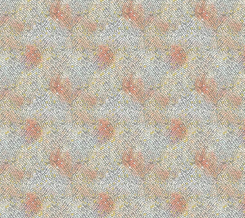 Ocean Song Mermaid Scales Coral by Whistler Studios for Windham Fabrics