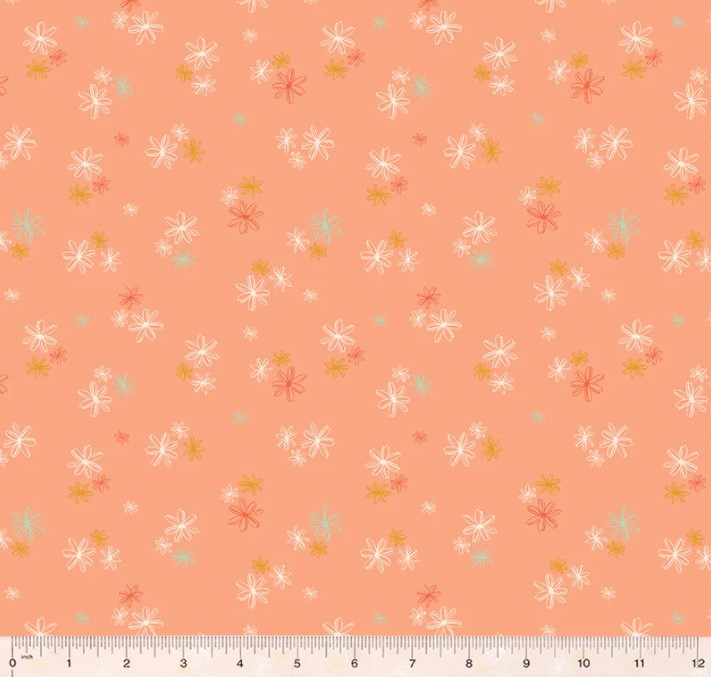 Lush Life Dappled Daisies Rose from Windham Fabrics