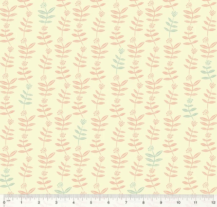 Lush Life Flower Chain Ivory from Windham Fabrics