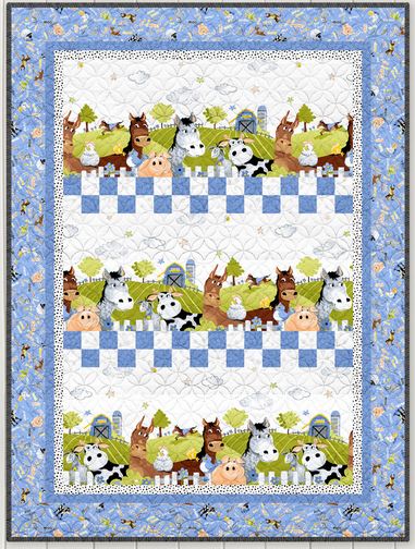 On the Fence Quilt Kit from Susybee