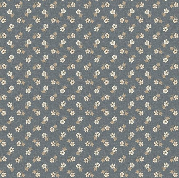 Franklin House Decking Blue by Dolores Smith for Marcus Fabrics