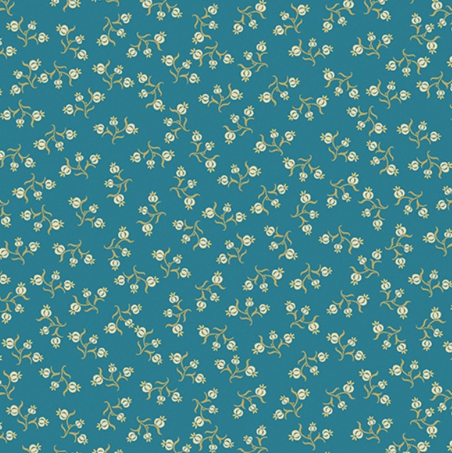 Blue Mill Flour Sacks Blue from Benartex