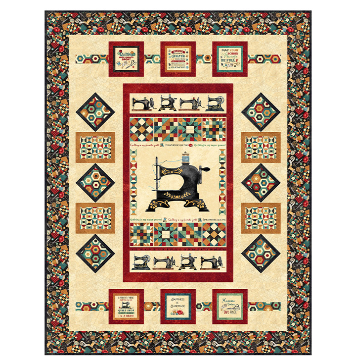 Treasured Things Quilt Pattern by Bound to Be Quilting