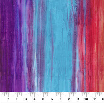 Hand Dye Pinky Blue by Banyan Batiks from Northcott