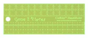 Ruler Metric Cutrite Gone 2 Pieces