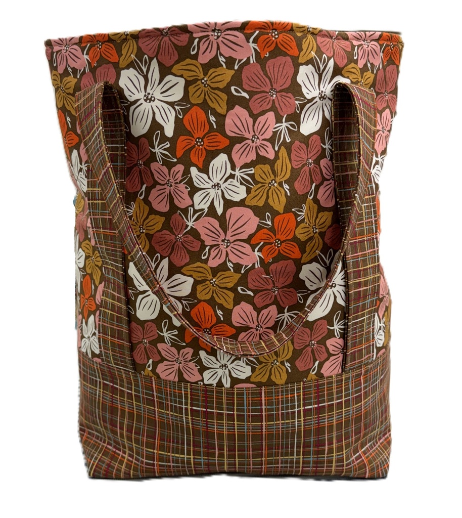 Cocoa Floral Grocery Bag Kit