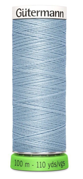 Gutermann Recycled Polyester Thread Blue Dawn 110 Yds