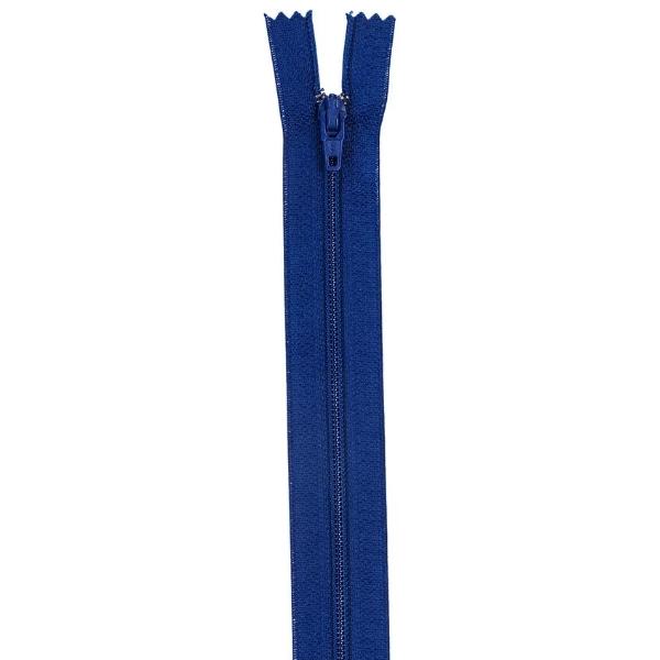 ZIPPER POLY 12in BLUE