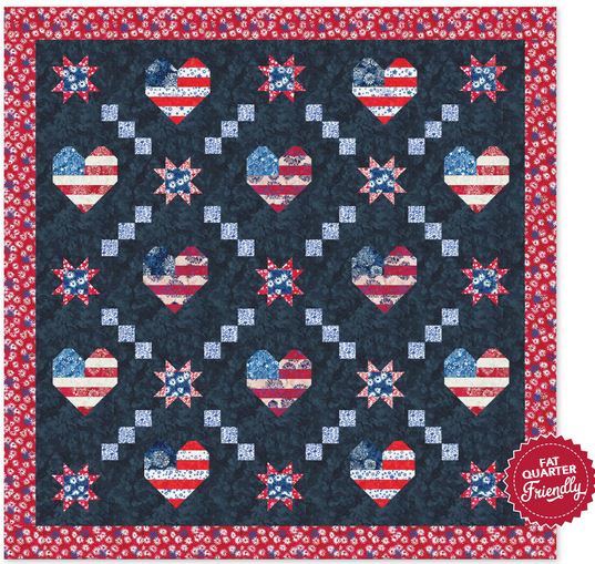 Sweet Freedom Kit by Expressions Batiks from Riley Blake