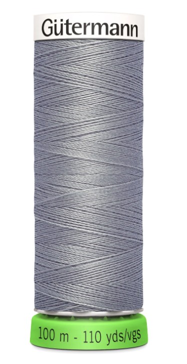 Gutermann Recycled Polyester Thread Slate 110 Yds
