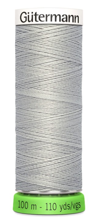 Gutermann Recycled Polyester Thread Mist Grey 110 Yds
