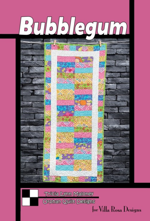 Bubblegum Table Runner Pattern by Tricia Lynn Maloney for Villa Rosa Designs