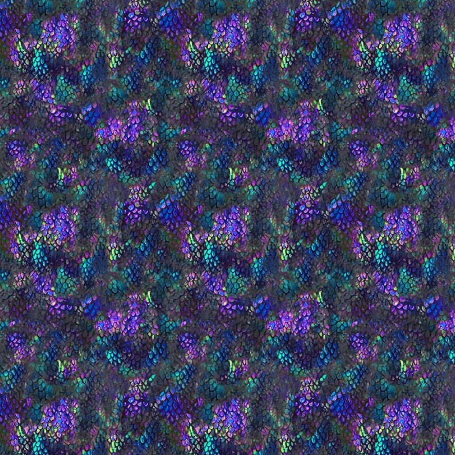 Dragon Kingdom Dragon Scales Purple from Windham