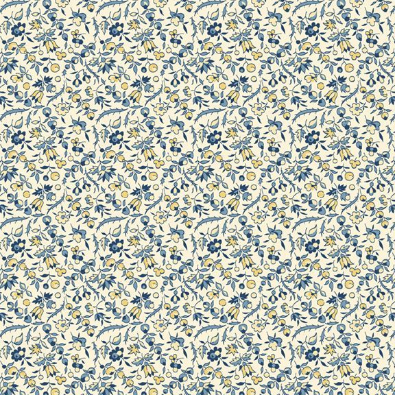 Middleboro Road Flower Field Cream from Marcus Fabrics